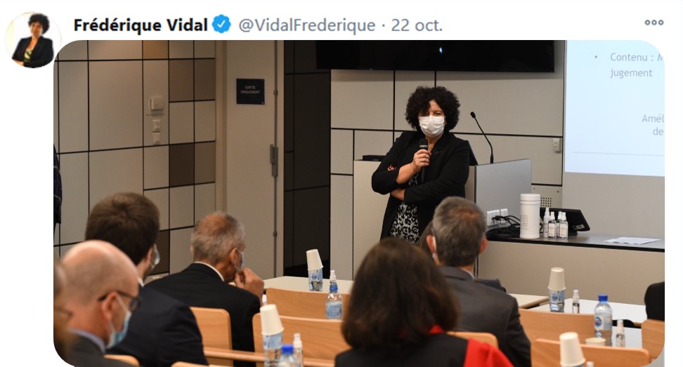 Rencontre Ministre Mme Vidal Nantes